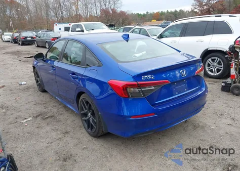 2023 Honda Civic Sport z USA, uszkodzony, nr VIN 2HGFE2F54PH558970